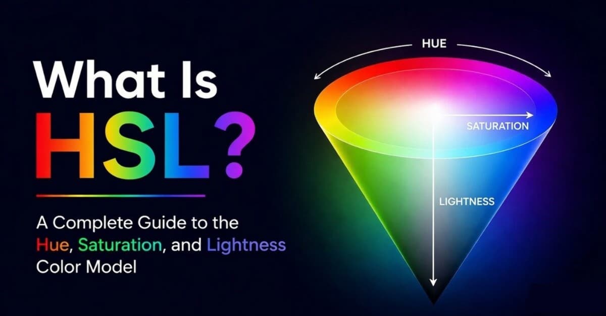 What is HSL? A Complete Guide to Hue, Saturation, and Lightness