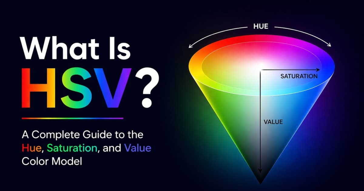 What is HSV? A Complete Guide to Hue, Saturation, and Value