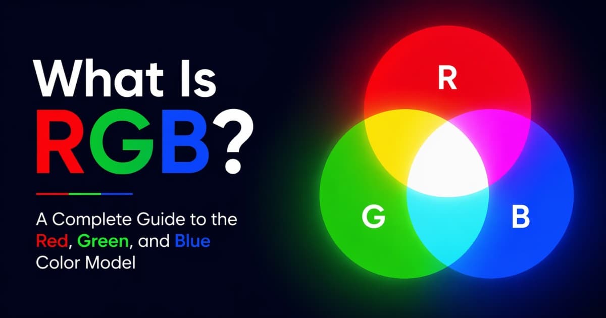 What Is RGB? A Complete Guide to the Red, Green, and Blue Color Model